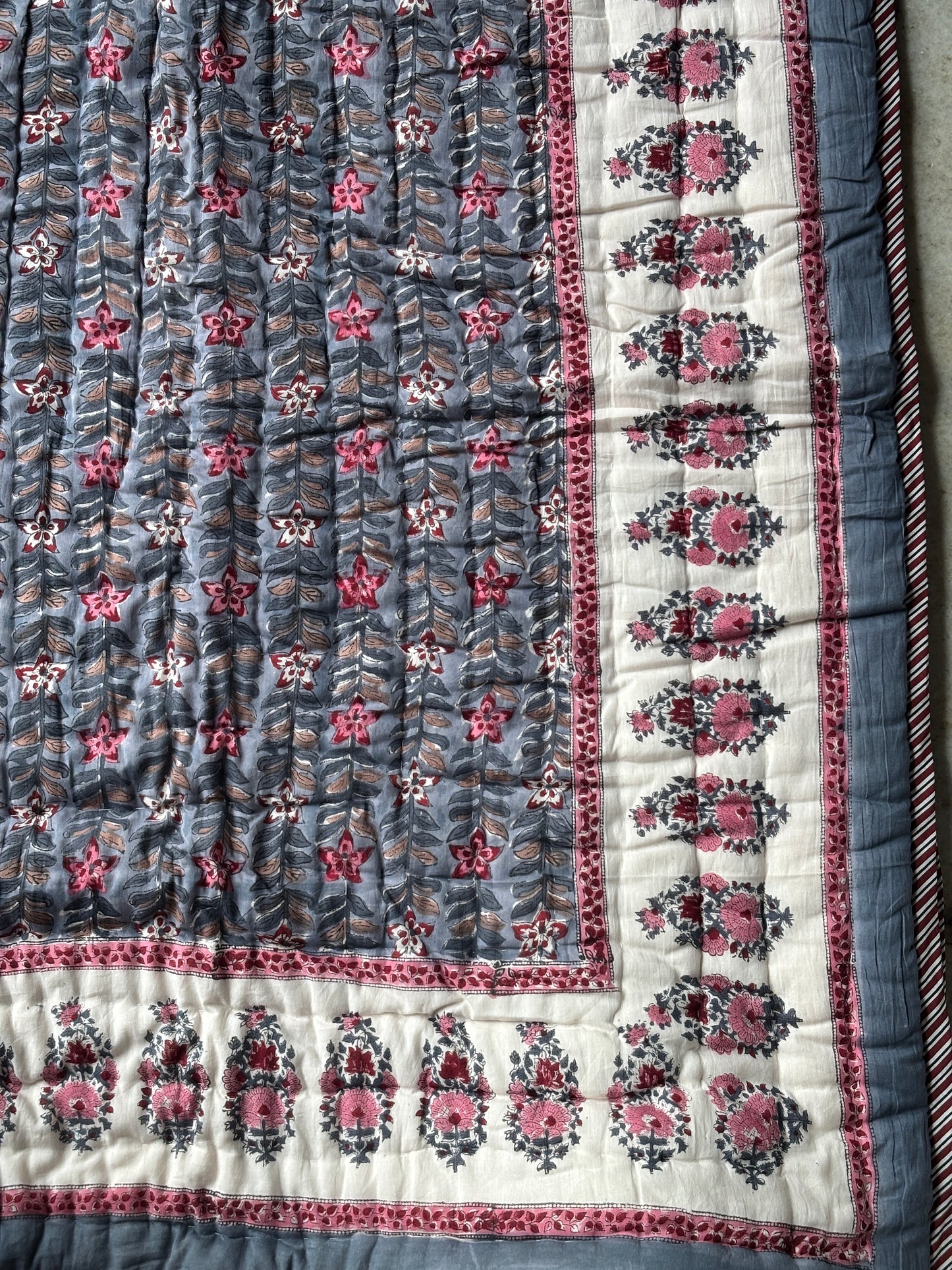Bagh Print Cotton Quilt