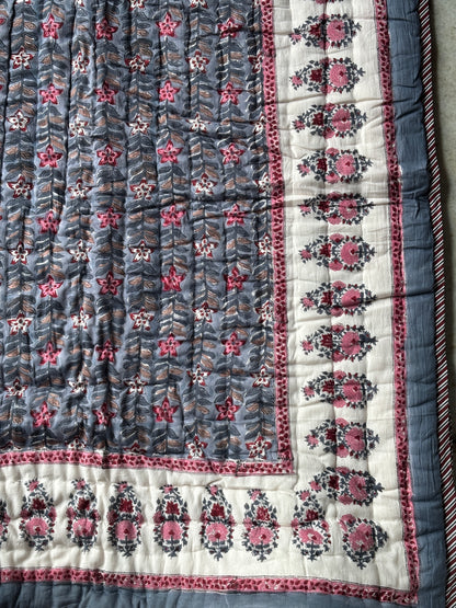Bagh Print Cotton Quilt