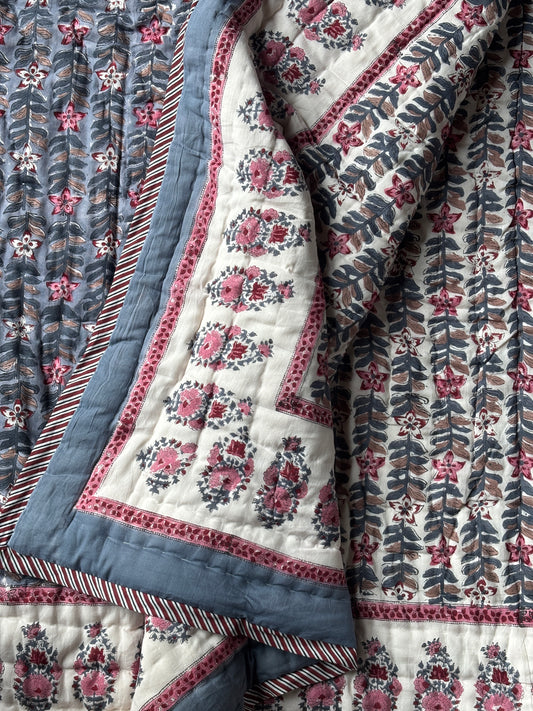 Bagh Print Cotton Quilt