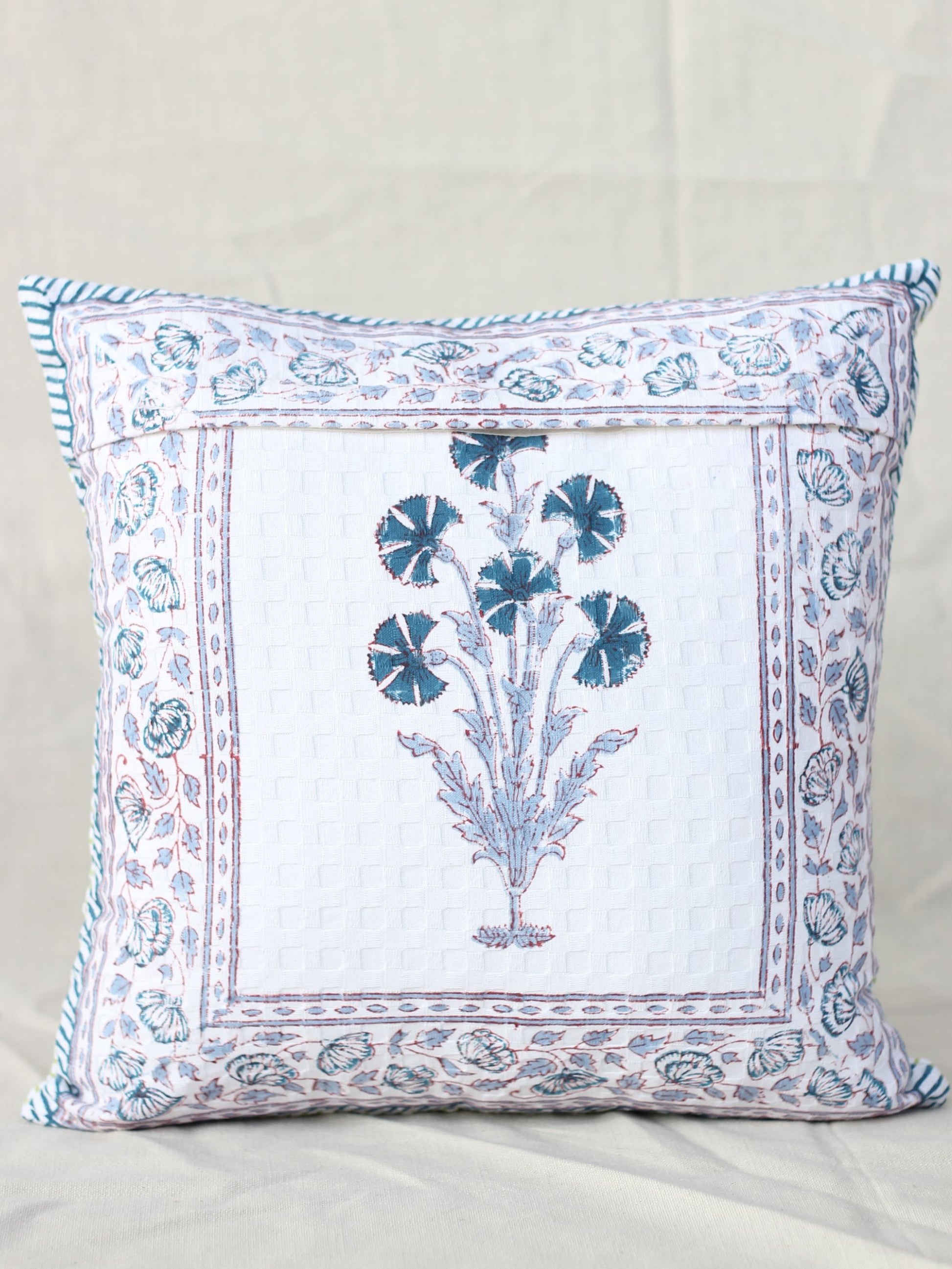 Cotton Waffle Cushion Cover