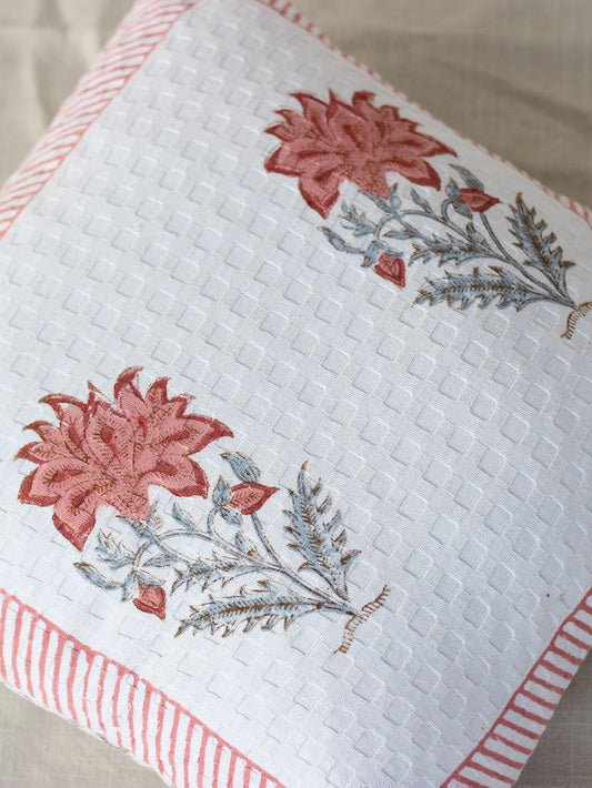 Rosewood Charm Cushion Cover