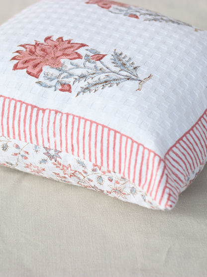 Rosewood Charm Cushion Cover