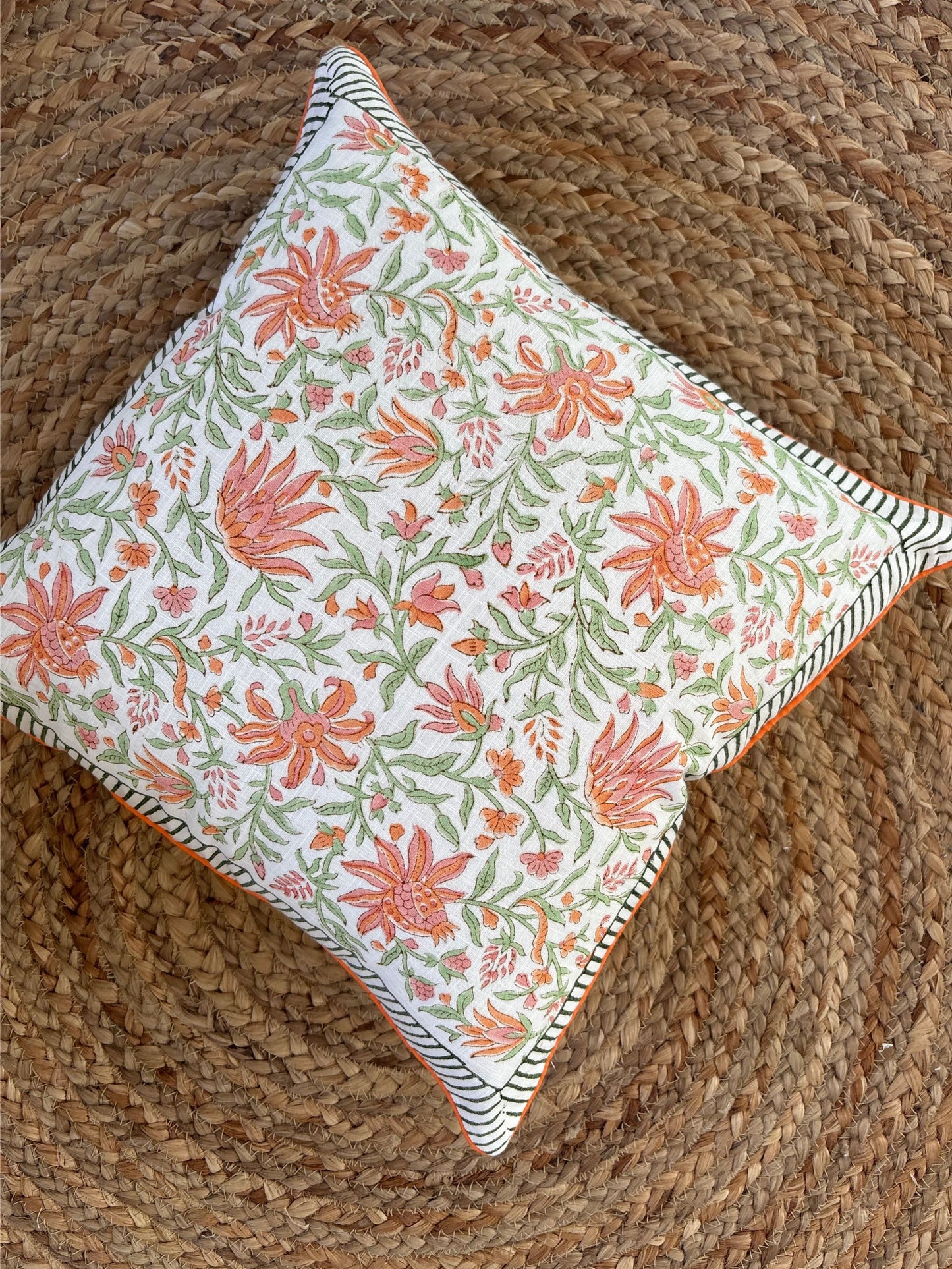 Sunset Slub Cushion Cover
