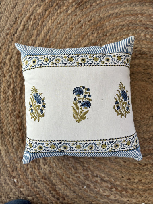 Block Printed Cotton Cushions