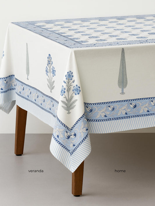 Aab-e-Gul Cotton Tablecloth
