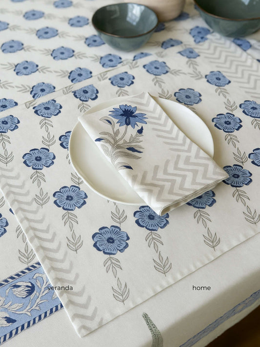 Aab-e-Gul Cotton Tablecloth