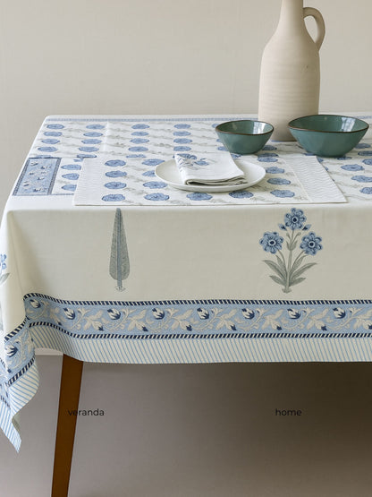 Aab-e-Gul Cotton Tablecloth