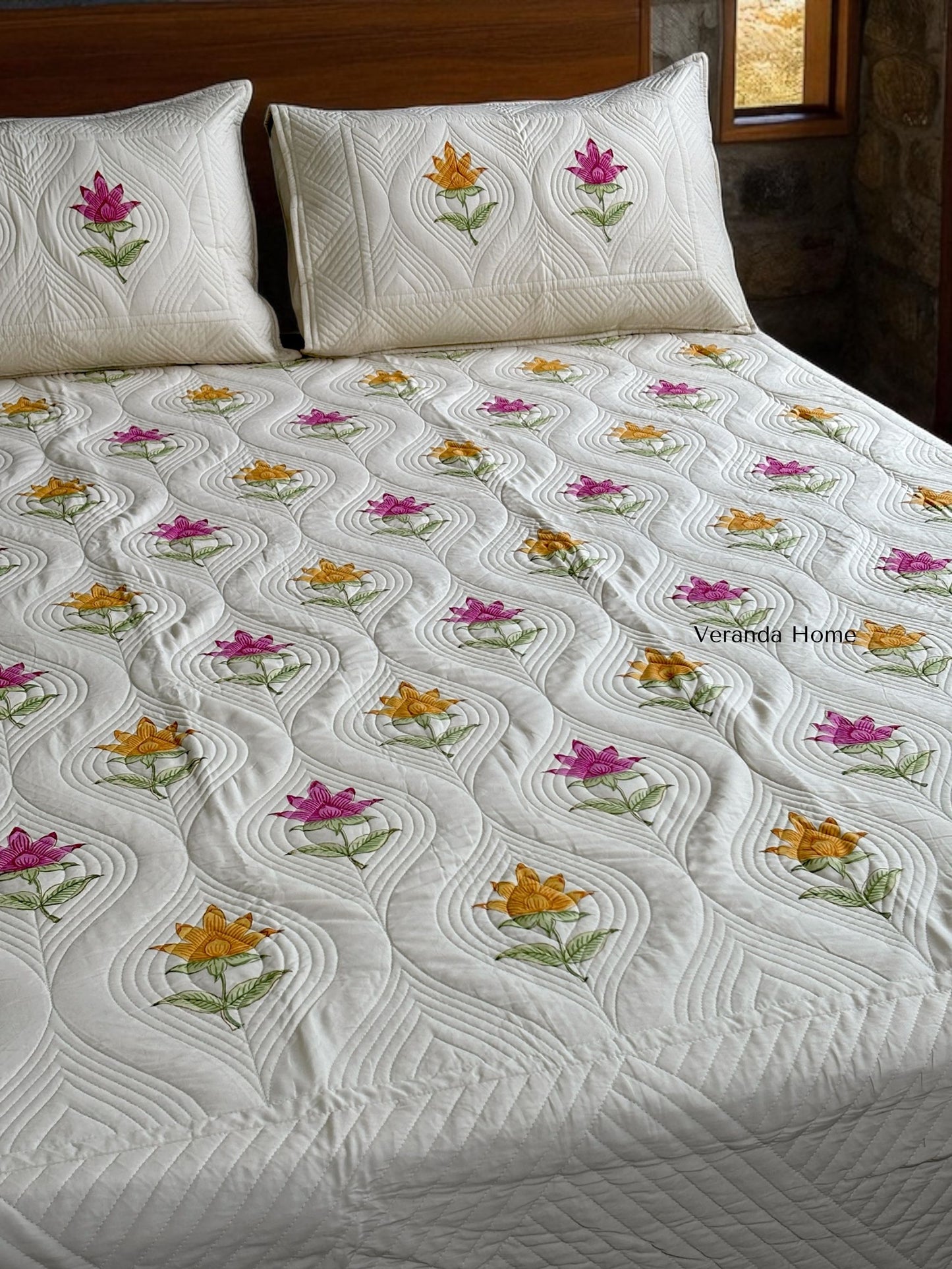 Kamalini Cotton Quilted Bedcover