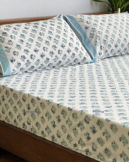 Butti Bagh Cotton Bedsheet