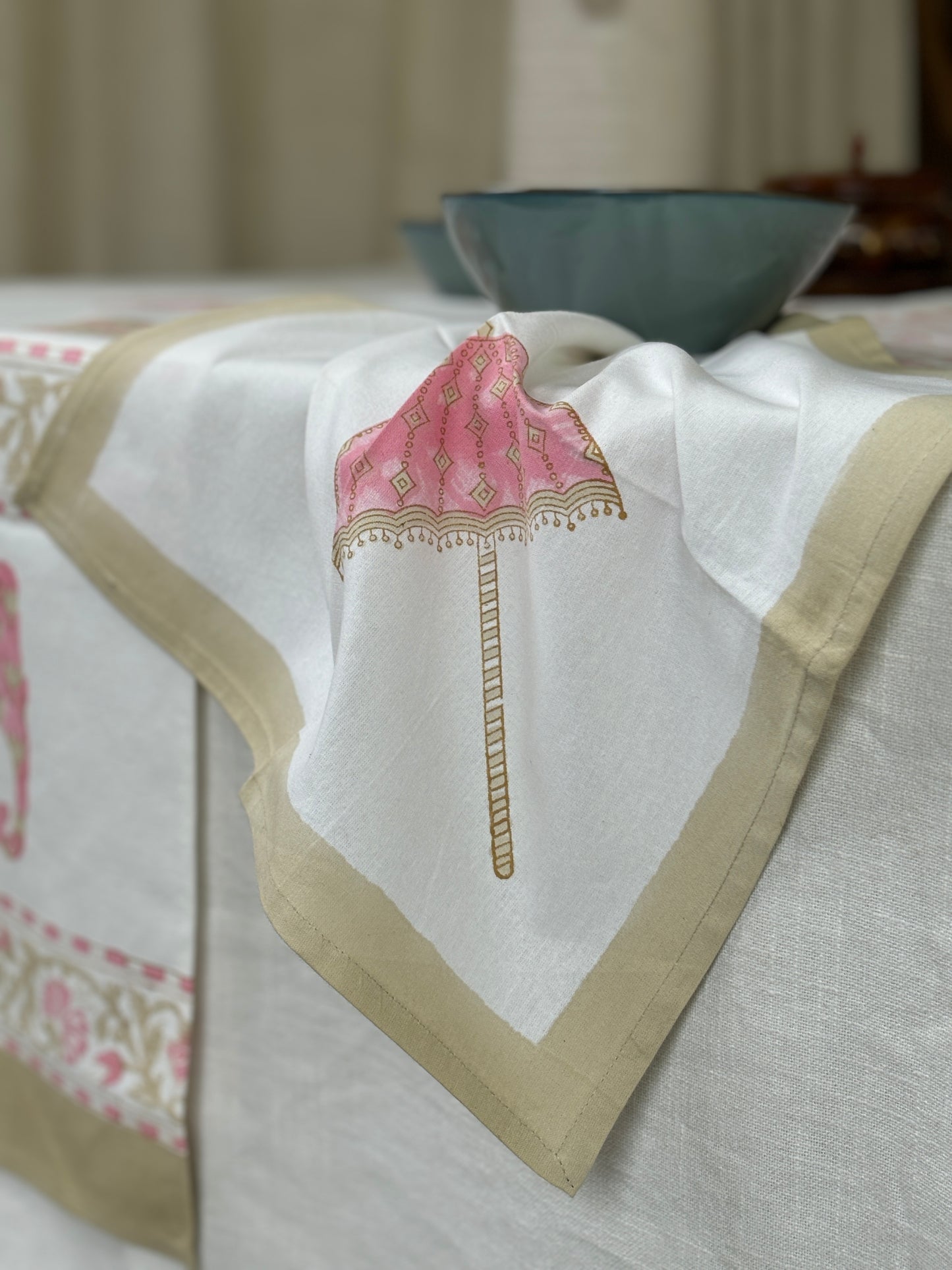 Kamal Manjari Table Placemat & Napkin set