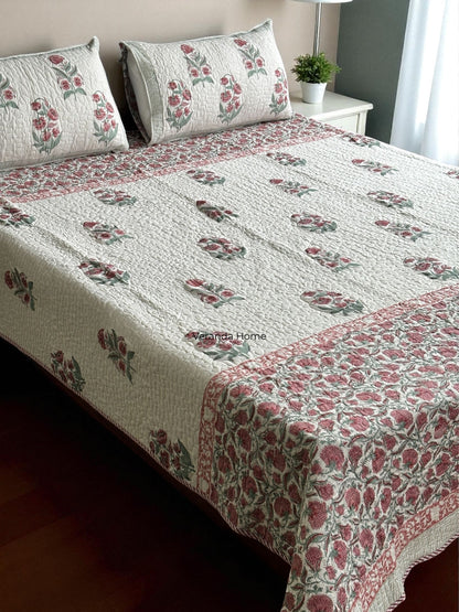 Palash Quilted Bedcover