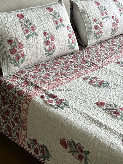 Palash Quilted Bedcover