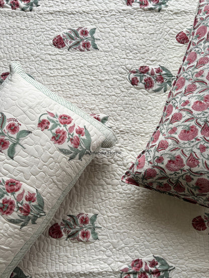 Palash Quilted Bedcover