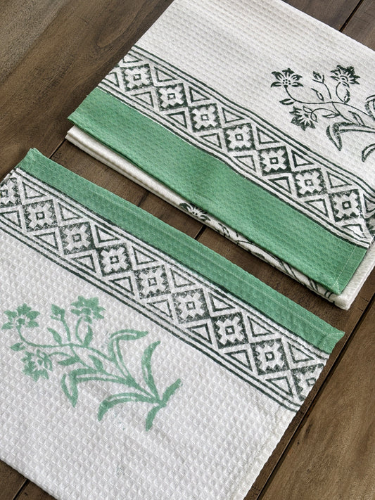 Hariyali Towel Set