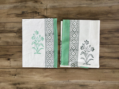 Hariyali Towel Set