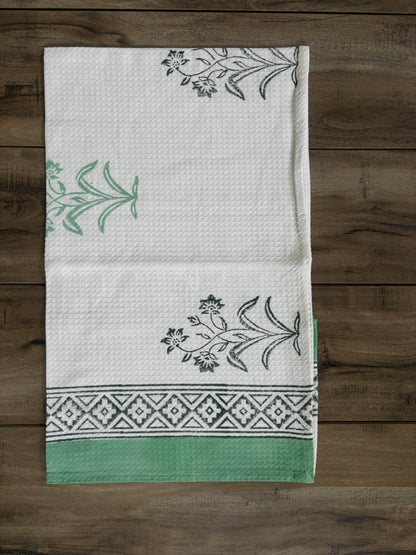 Hariyali Towel Set
