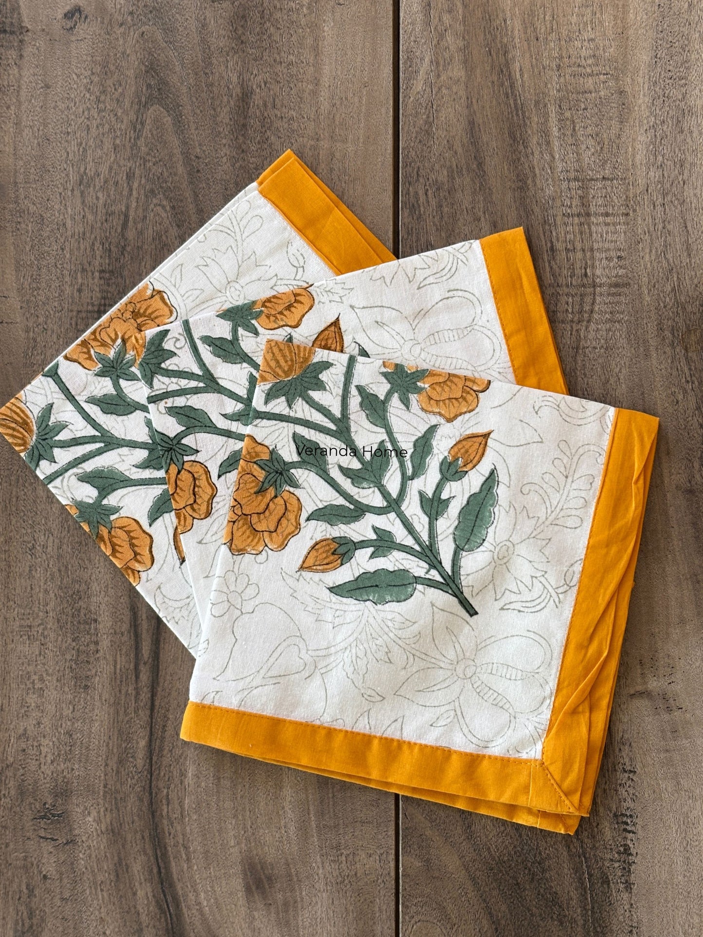 Sunshine Quilted Placemat & Napkin Set