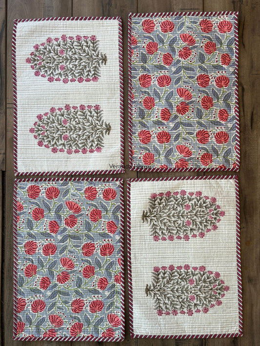 Quilted Placemat & Napkin Set