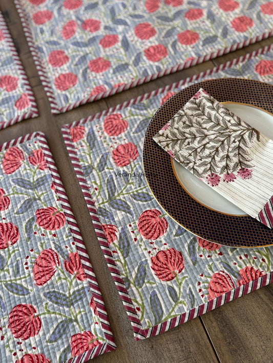 Quilted Placemat & Napkin Set