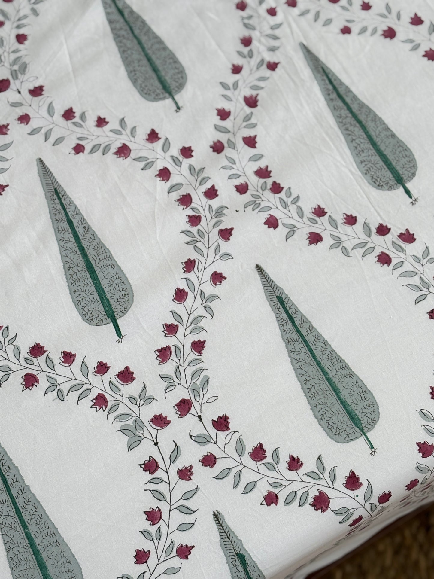 Baagh Jaali Cotton Bedsheet