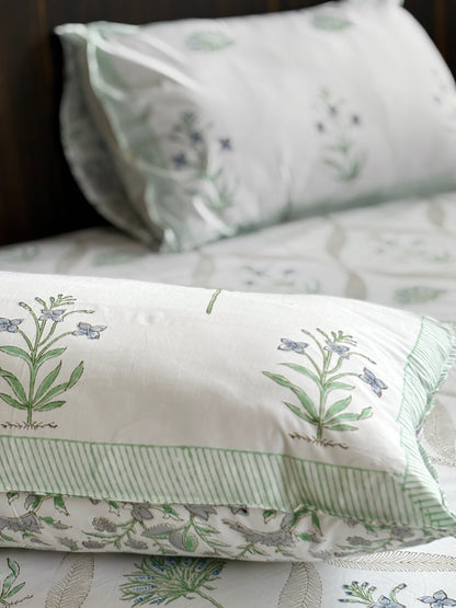 Phulkari Cotton Bedsheet