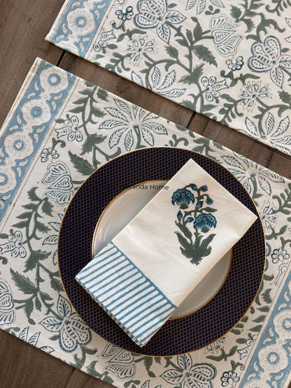 Coastal Garden Placemat & Napkin Set