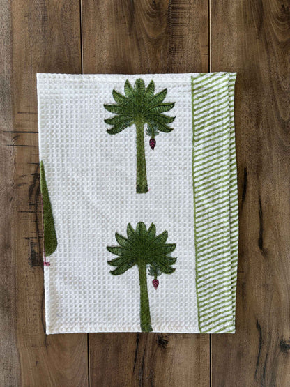 Zinnia cotton hand towels set