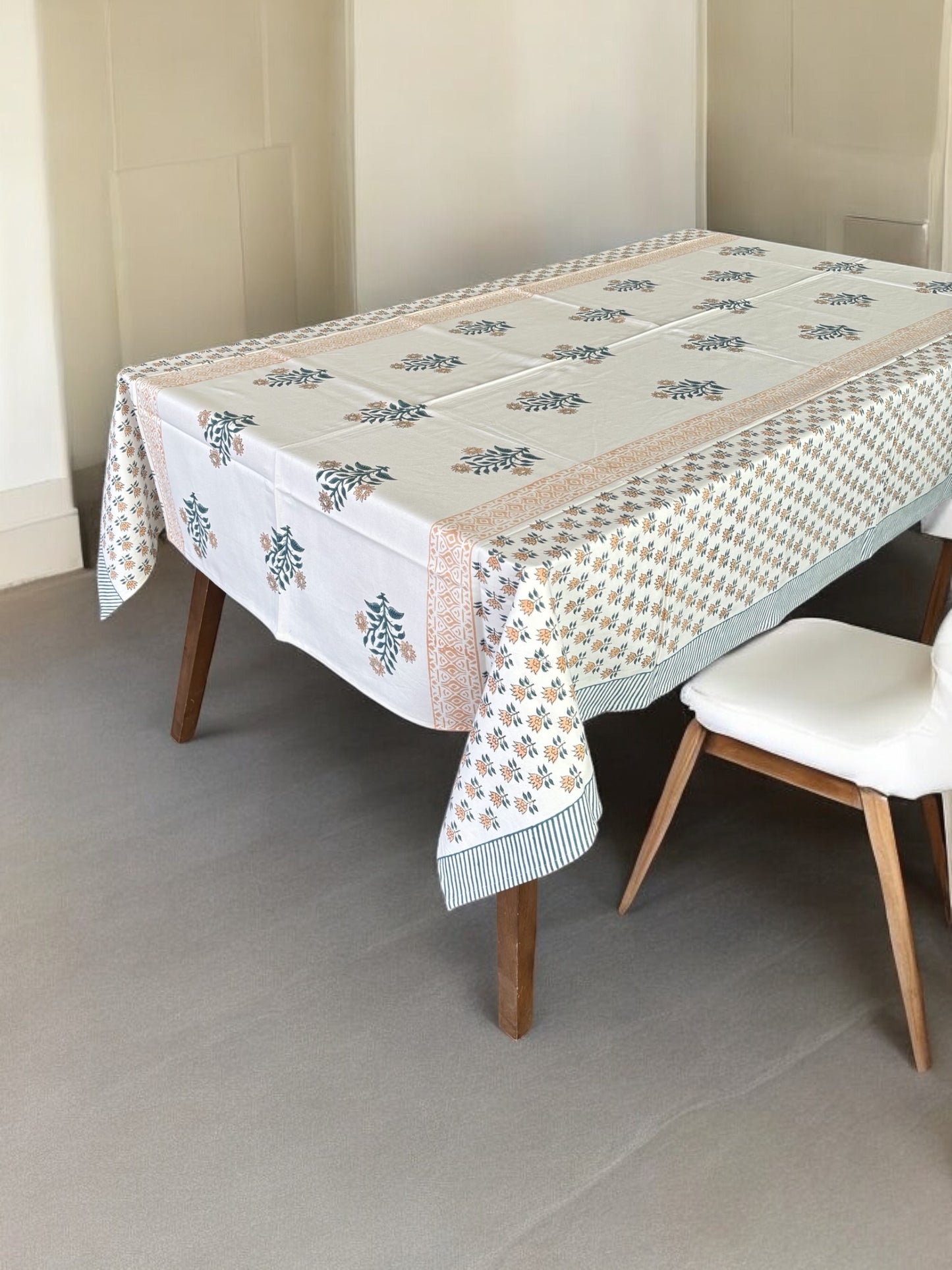Komal Kali Block Print Table Cover
