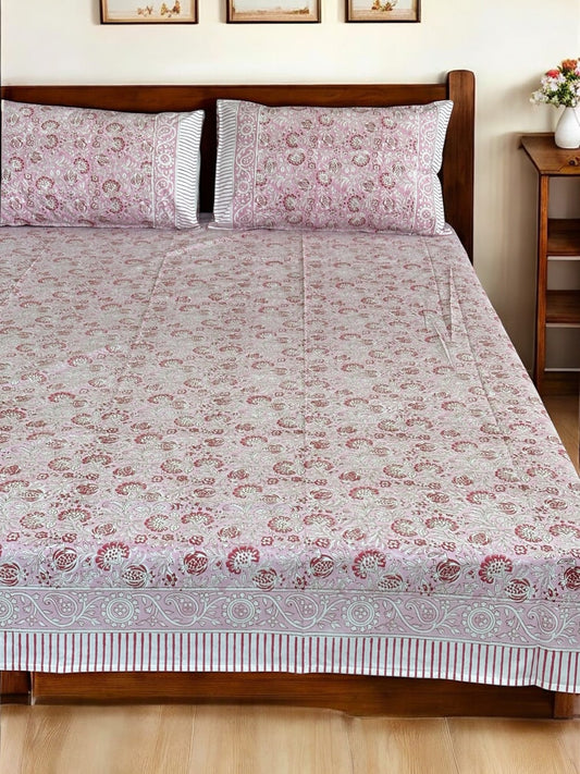 Gulbagh Cotton Bedsheet