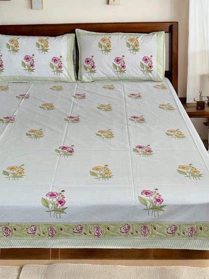 Gulnaar cotton bedsheet