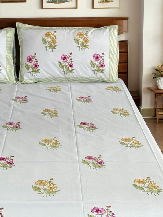 Gulnaar cotton bedsheet