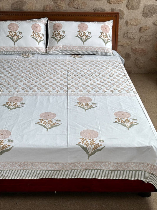 Peach Whisper Bedsheet
