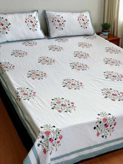 Chidiya Cotton Bedsheet