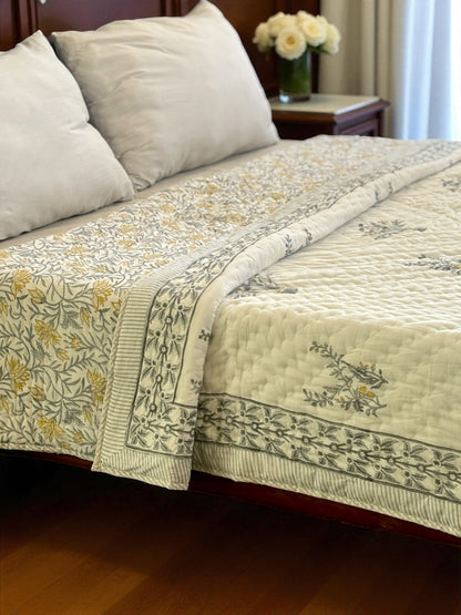 French Country Botanical Quilt