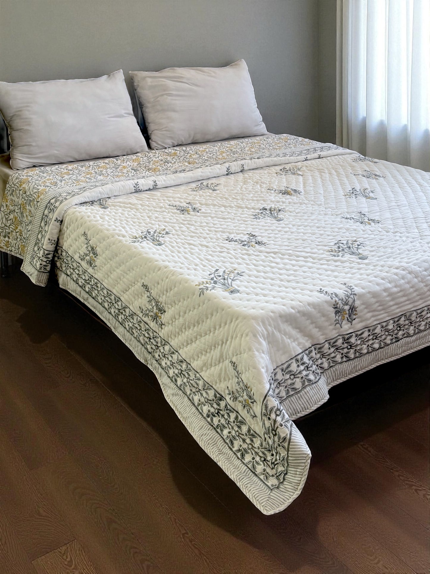 French Country Botanical Quilt