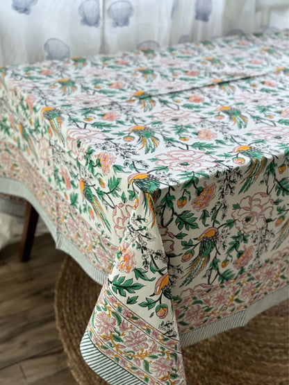 Bird Print Tablecloth