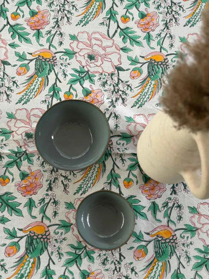 Bird Print Tablecloth