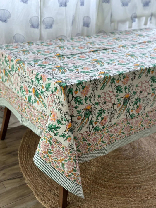 Bird Print Tablecloth