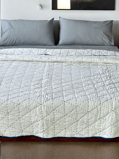 Cotton Diamond Kantha Quilts