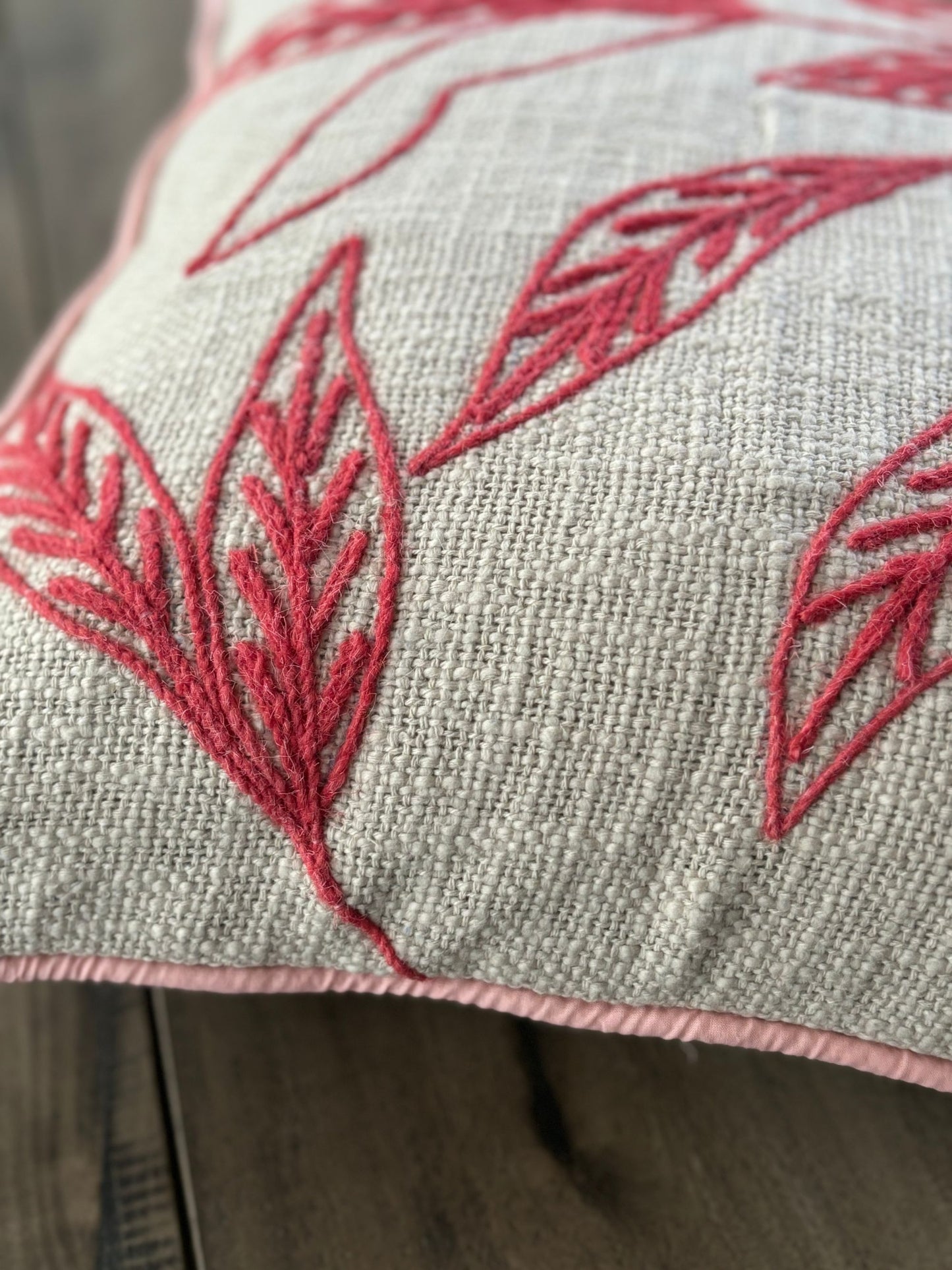 Lalima Handloom Embroidery Cushion Cover