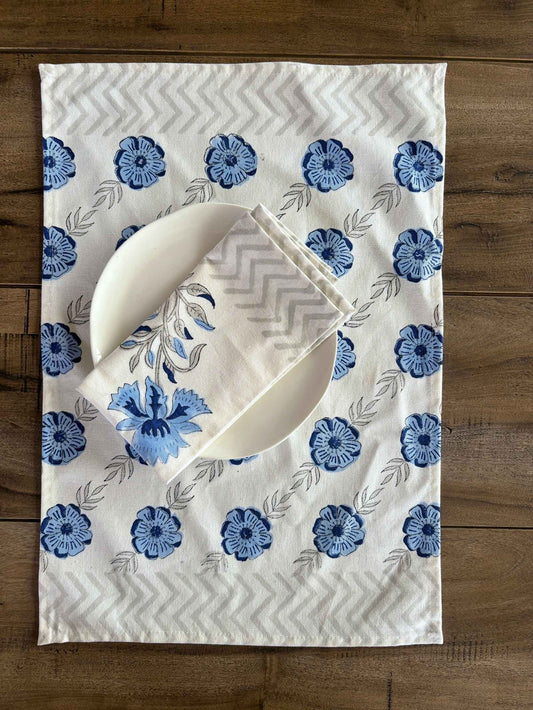 Floral Table Placemat & Napkin (set of 6 each)