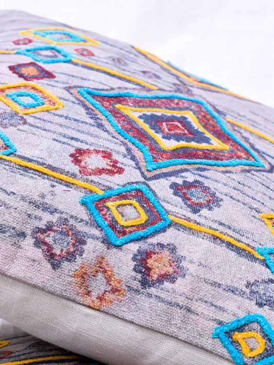 Cushion Cover Geometric Bohemian Pattern