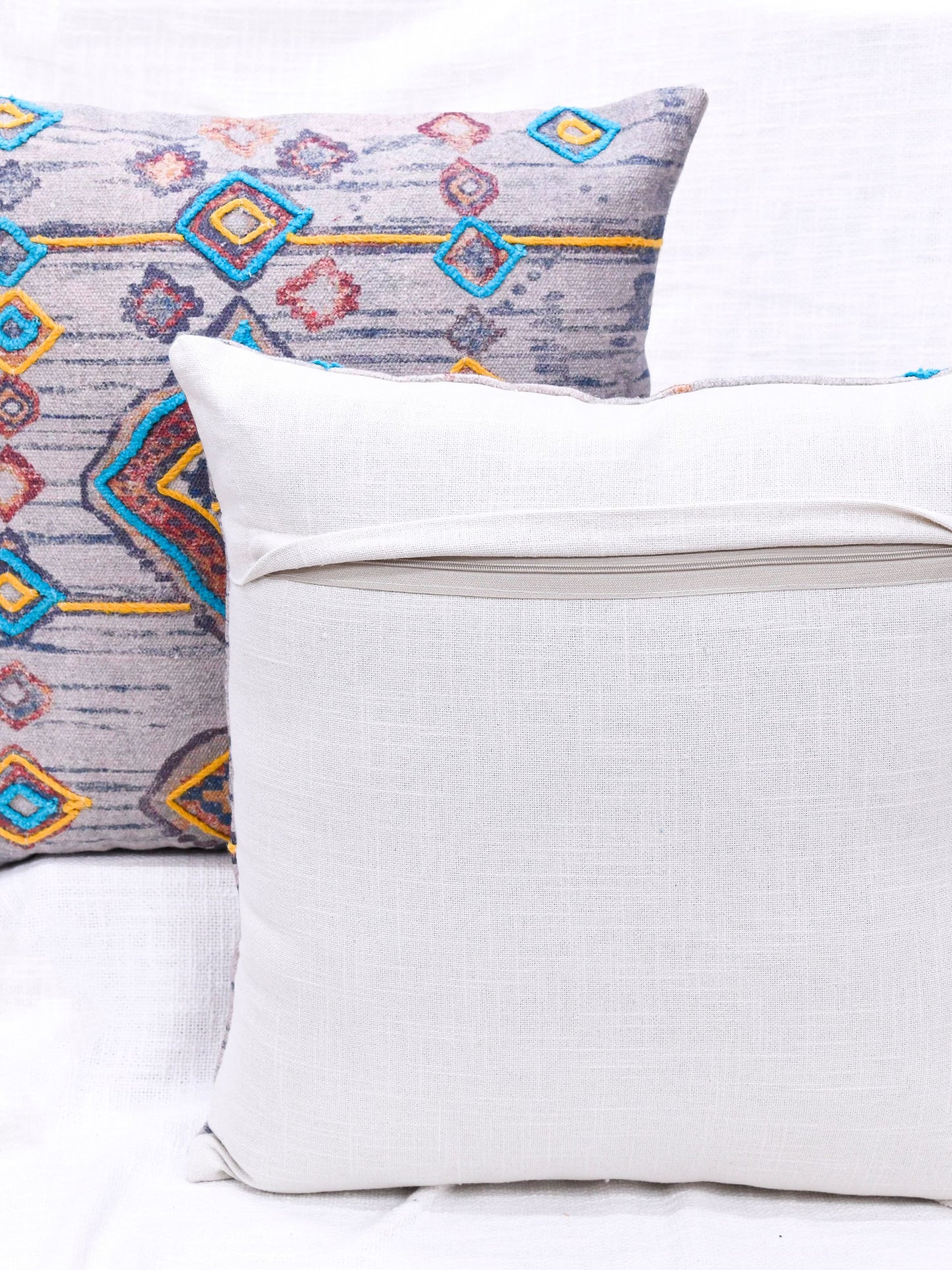 Cushion Cover Geometric Bohemian Pattern