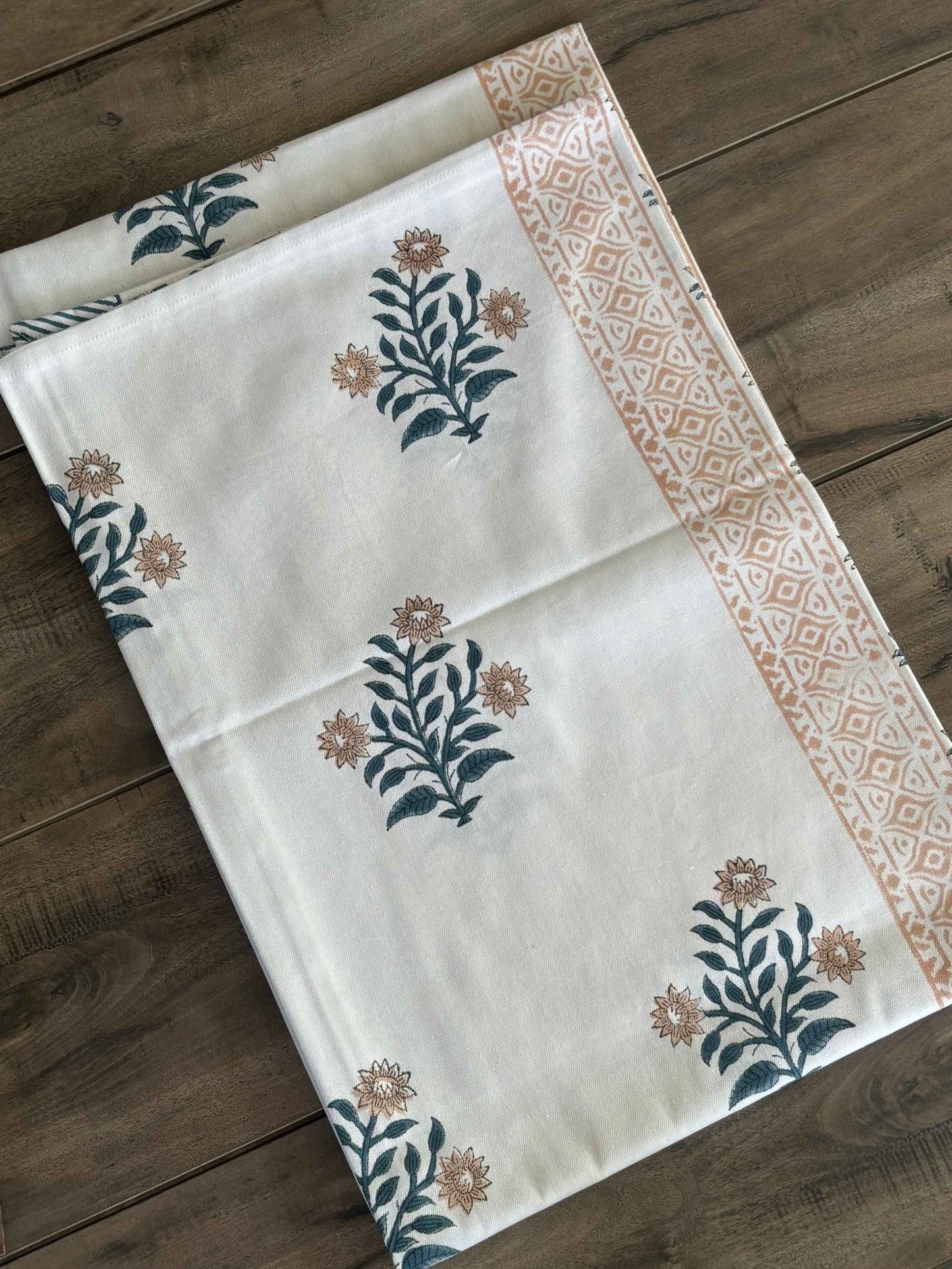 Komal Kali Block Print Table Cover