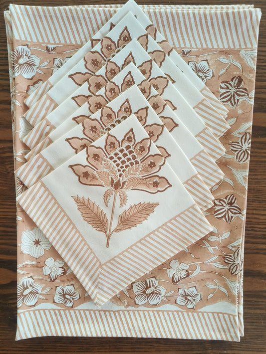 Floral Table mat & Napkin (set of 6 each)