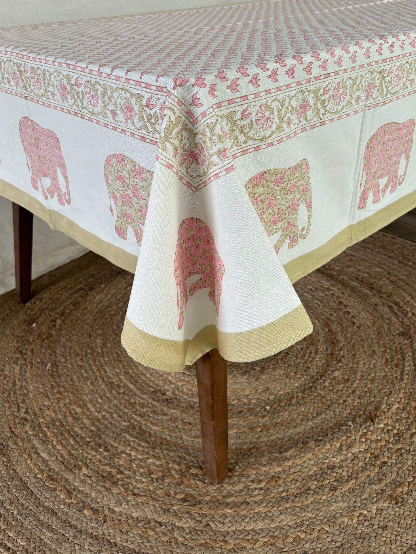 Cotton Canvas Tablecloth Rectangle
