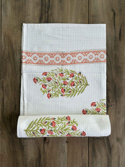 Gulnaar Cotton Waffle Bath Towel