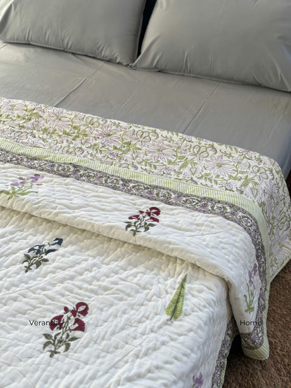 Bagh Print Cotton Quilt