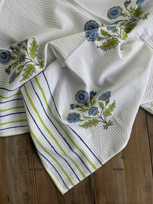 Nilima Cotton waffle Bath Towel