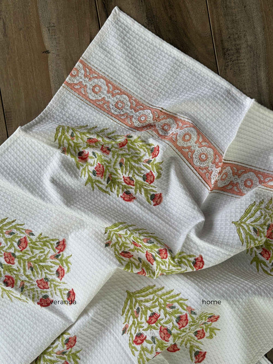 Gulnaar Cotton Waffle Bath Towel
